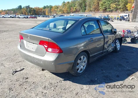 2006 Honda Civic Lx из США, поврежденный, VIN 1HGFA16506L039387